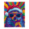 Hedgehog Christmas Portrait