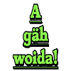 Neon Typo Stacking Design
