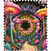 Psychedelic Mushroom Trail Mandala