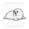 Sattelrobbe Robben Harp Seal Whisperer