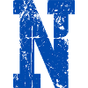 Lettre n sport rétro 