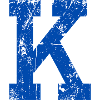 Retro Sport Letter k