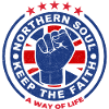 Nördliches Seelenfaust-Emblem Bewahre den Glauben