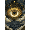 Golden Eye over Cosmic Labyrinth