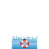 Super Daddy Rettungsschwimmer-Illustration