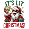 funny Santa, little Christmas