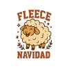 Fleece Navidad Schäfchen