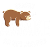 Bearly Awake Don't Disturb Bear Morning Grouch Saying