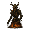 Forest Demon Skull