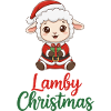 Lamby Christmas: Adorable Santa Lamb