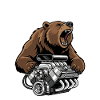 Bear Torque: Bear powers V8