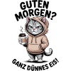 Cats Coffee Morning Pullover Hoodie
