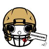 Koppie Touchdown Mascot Footballhelm