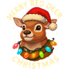 Deer Christmas Hunter Gift Deer