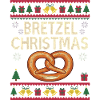 Pretzel Christmas Funny Baker Gift