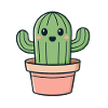 Cactus Smile In A Jar