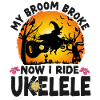 Hawaiian Ukulele Uke Halloween My