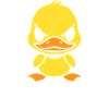 Yellow Duck Mascot Coin