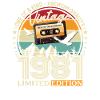 44e anniversaire cassette décembre 1981