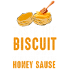 Taste the Biscuit with Honey Sauce