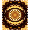 Kaleidoscope Fire Eye Pattern