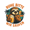 Rest Please We Drink Sloth