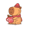 Capybara Cozy Holidays