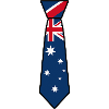 Cravate Australie – Conception du drapeau