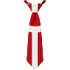 Cravate Danemark – Conception du drapeau