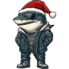 Shark Christmas Winter