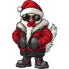 Chicken Christmas Winter