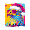 Eagle Christmas Portrait