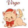Virgo Cat Magic Christmas