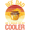 Bee Dad Honey Beekeeper Funny Beekeeping