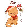 Christmas Kitten Leo