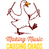 Funny Drummer Goose: Musical Chaos