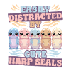 Harp seal seals