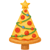 Pizza Christmas Tree