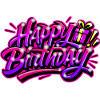 Happy Birthday Graffiti Gift