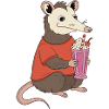 Opossum Milkshake Delight