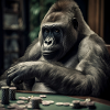 Gorilla am Pokertisch – Kaltblütiger Profi