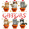 Katzen im GeschenkTopf Weihnachtszauber