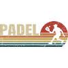 Padel Retro Sunset