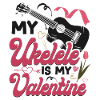 Hawaiian Ukulele Uke Valentines