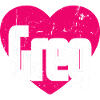 J’aime Greg Coeur rose J’aime Greg