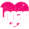 J’aime Logan Pink Heart J’aime Logan