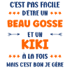 Beau gosse et Kiki: humour francais