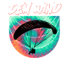 Paraglider FOLLOWING THE WIND Funny