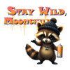 Raccoon Lunar Graffiti