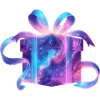 Ätherisches Galaxiegeschenk